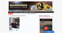 Desktop Screenshot of one4onegold.com